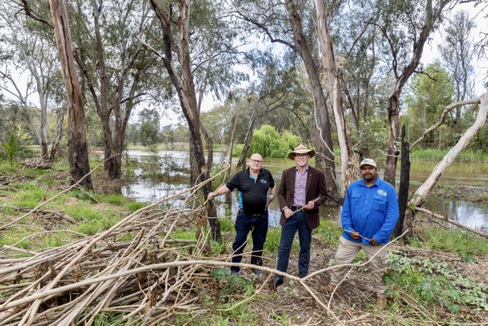 $26,000 FUNDING FLOWS FOR MOREE MEHI RIVERBANK CLEAN UP