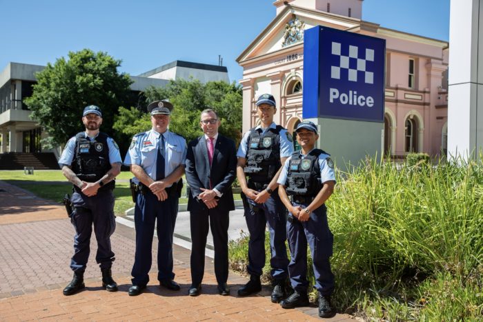 THREE NEW POLICE BOOST BLUE LINE IN ARMIDALE AND MOREE