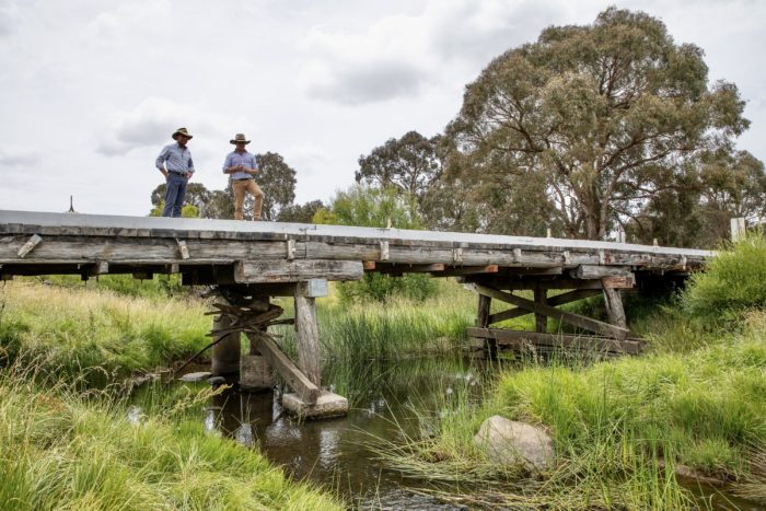 OLD TIMBER TO NEW CONCRETE: $1.5M TO REPLACE GUYRA’S KAURALA BRIDGE