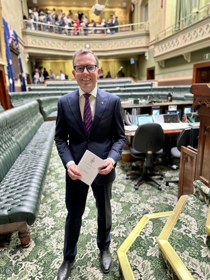 STATE PARLIAMENT IS BACK: MARSHALL TAKING UP LOCAL ISSUES