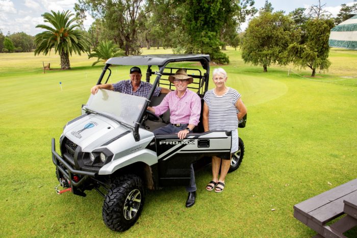 INVERELL GOLF CLUB DRIVING MORE COMFORTABLY WITH NEW RIDE