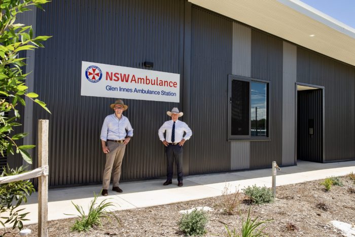 NEW DIGS FOR LOCAL PARAMEDICS: GLEN INNES AMBULANCE STATION COMPLETE